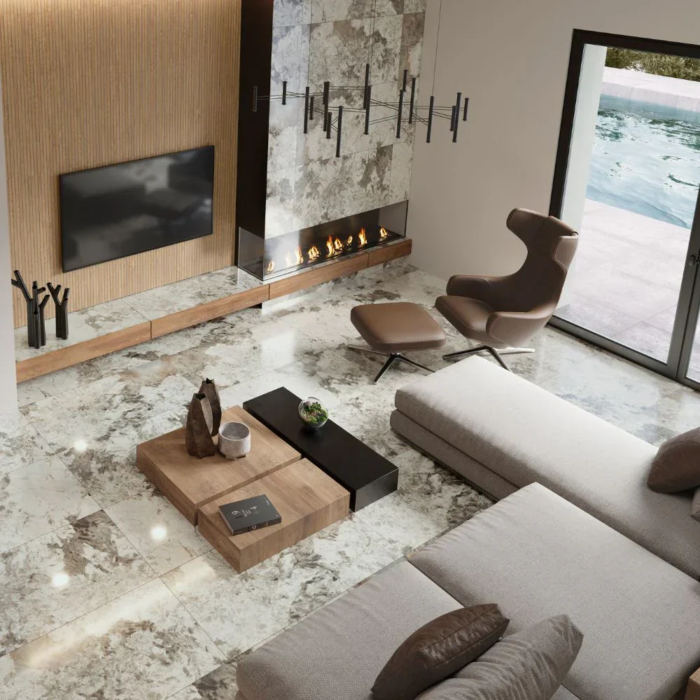 Aldo Grey Porcelain Tile 60 x 120cm - Image 3