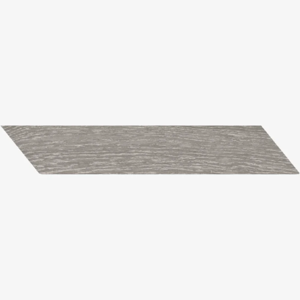 Avana Chevron Grey Porcelain Tile 8 x 40cm - Image 2
