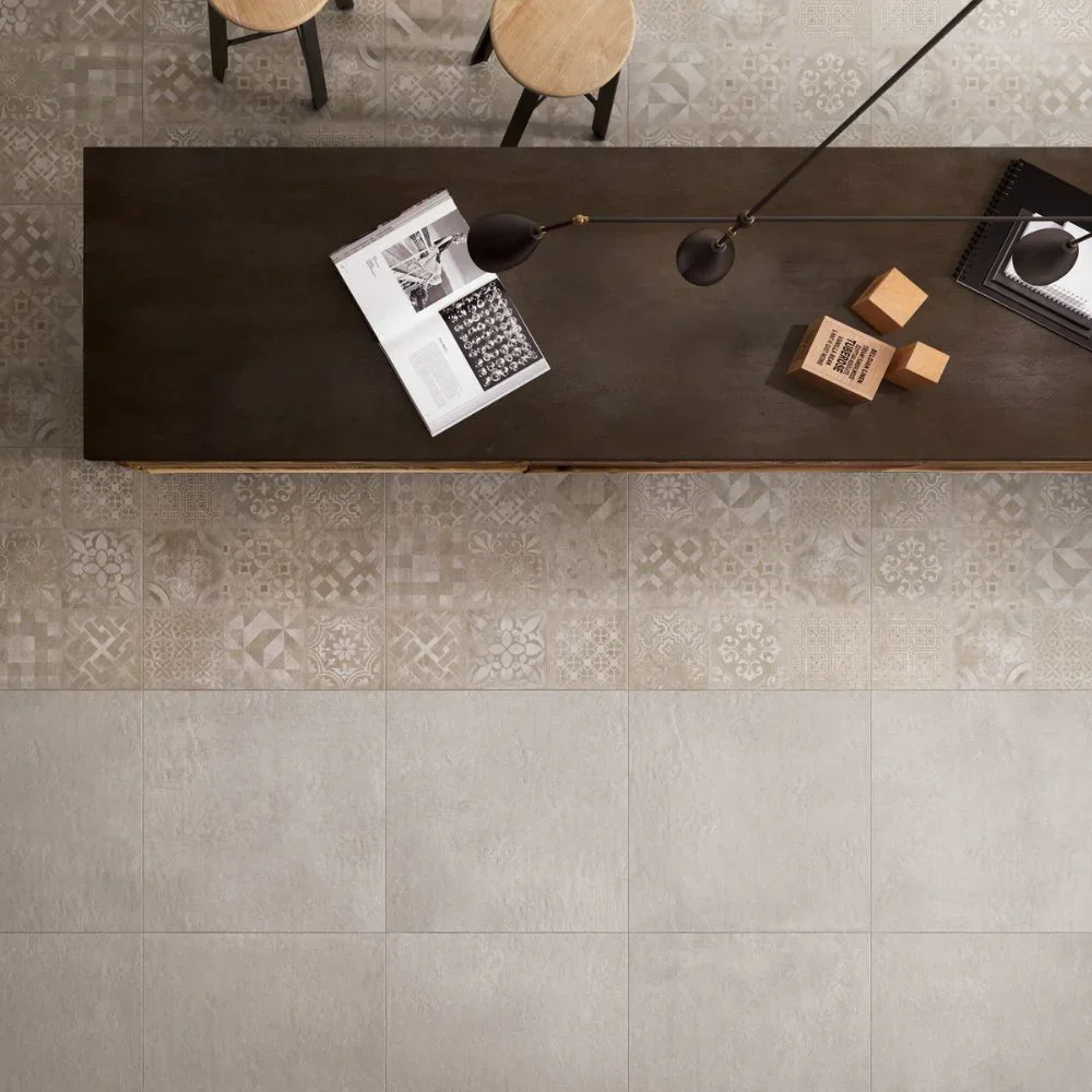 Bergamo Decoro Beige Porcelain Tile 60 x 60cm - Image 3