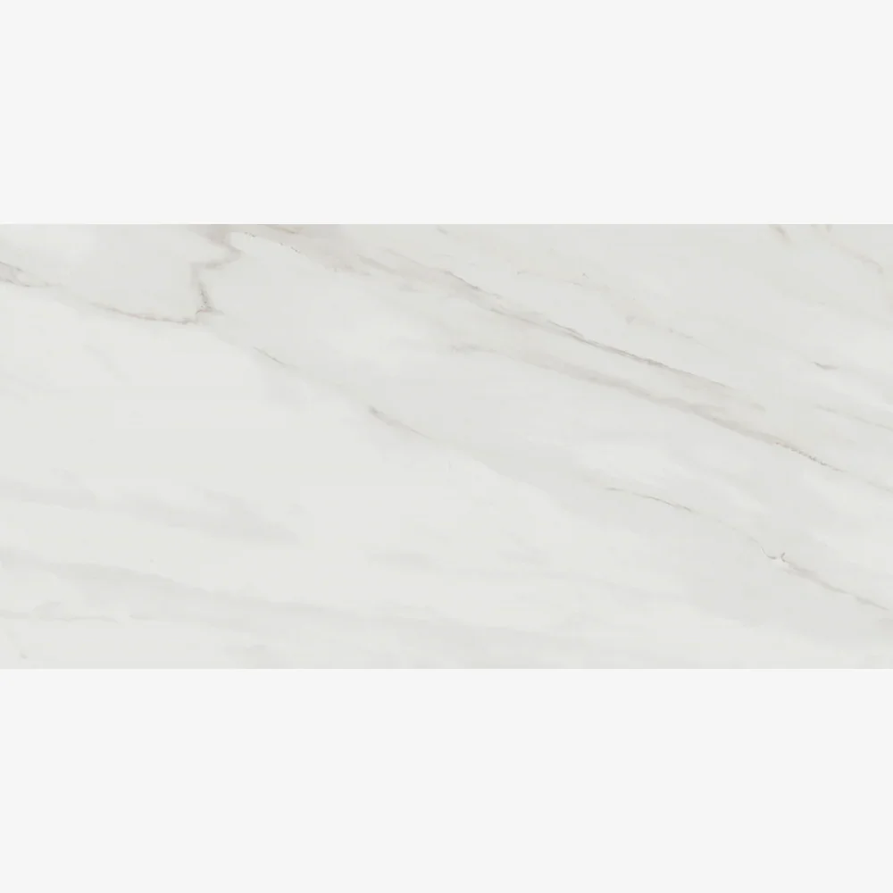 Calacata Mechida White Marble Porcelain Tile - Image 4