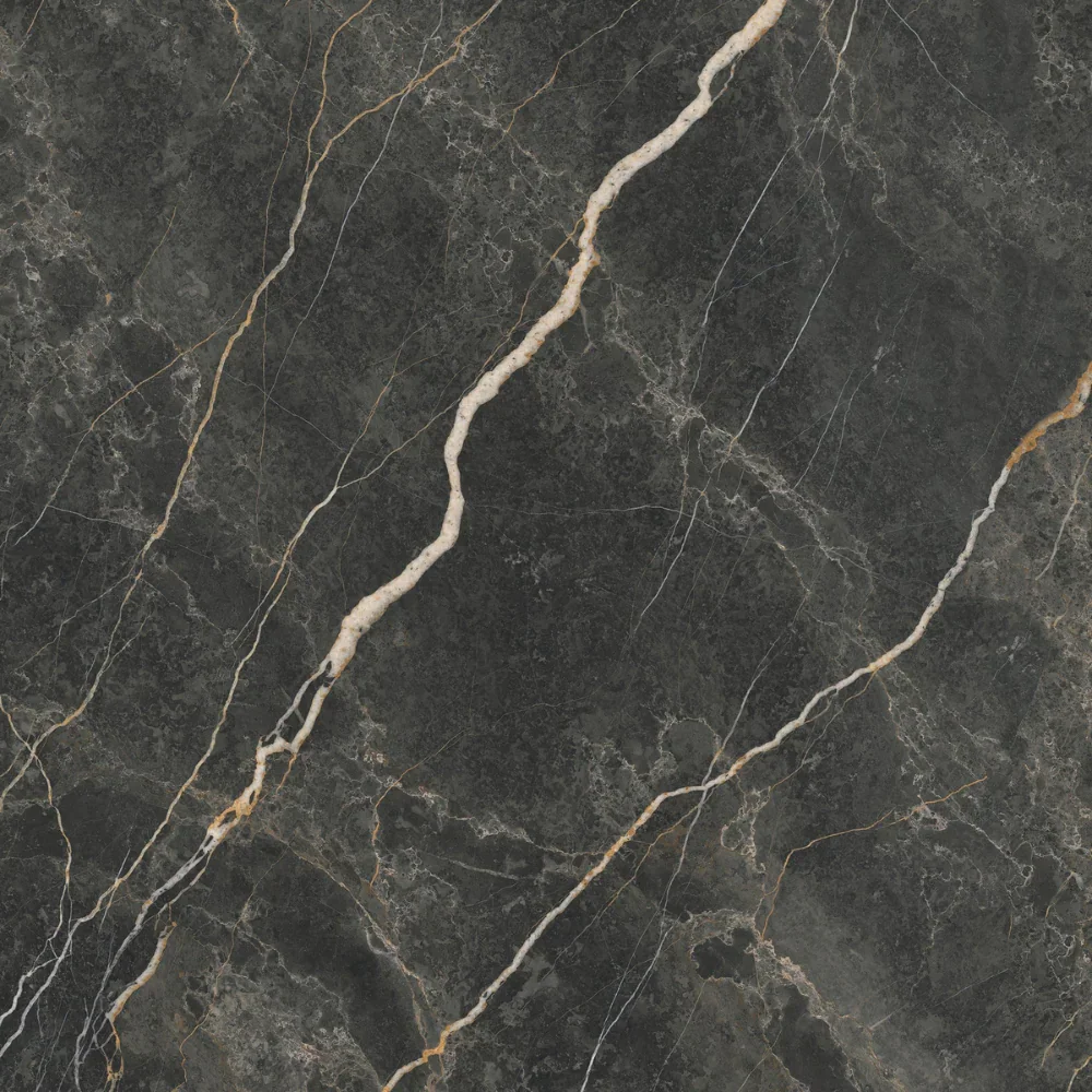 Charming Black Marble Porcelain Tile 90 x 90cm - Image 3