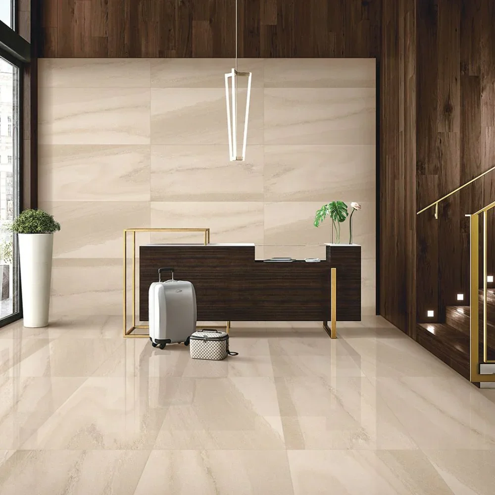 Cristal Cream Porcelain Tile 60 x 120cm