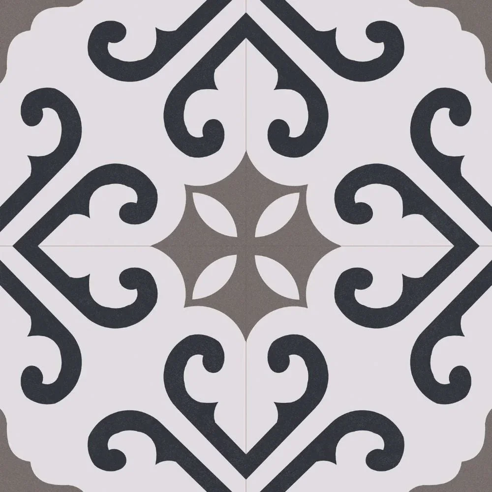 Derventio Grey Porcelain Tile 45 x 45cm - Image 3