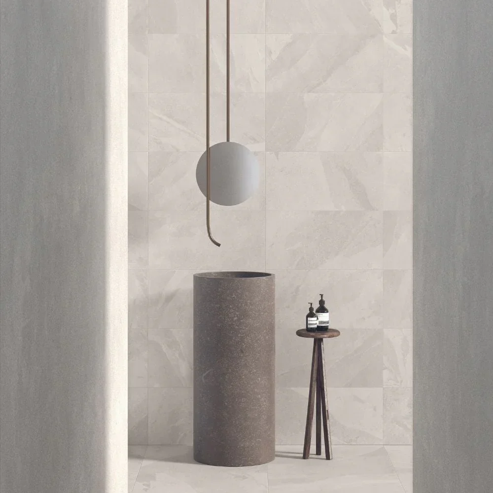 Di Janeiro Slate White Porcelain Tile 30 x 60cm