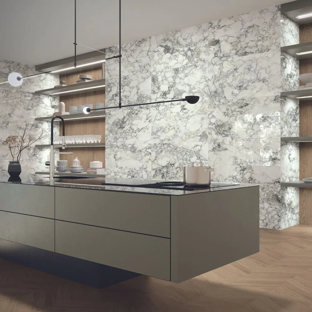 Etruscan White Porcelain Tile 60 x 120cm - Image 2