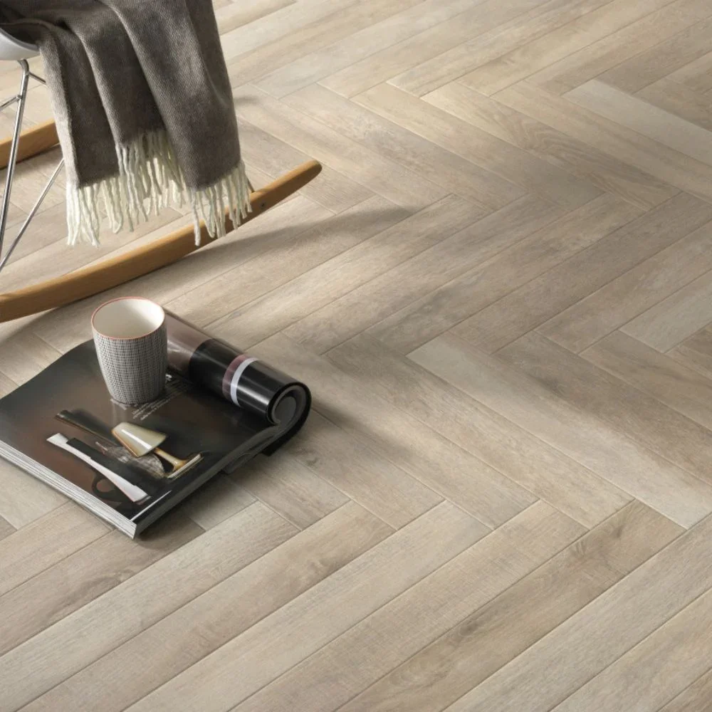 Forest Wood Beige Porcelain Tile 7.5 x 45cm