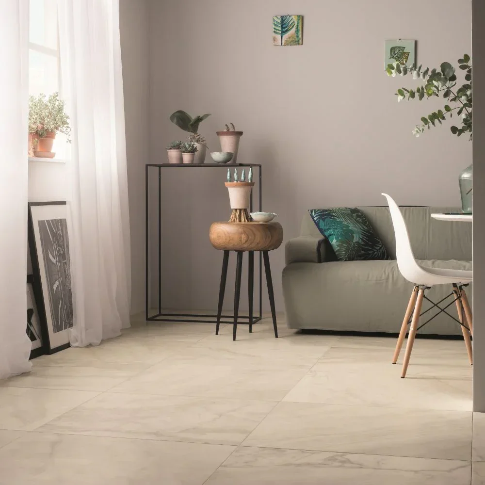 Jenicer White Porcelain Tile - Image 2