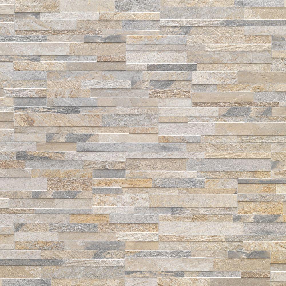 Kube Beige Split-Faced Porcelain Tile 15 x 61cm - Image 2