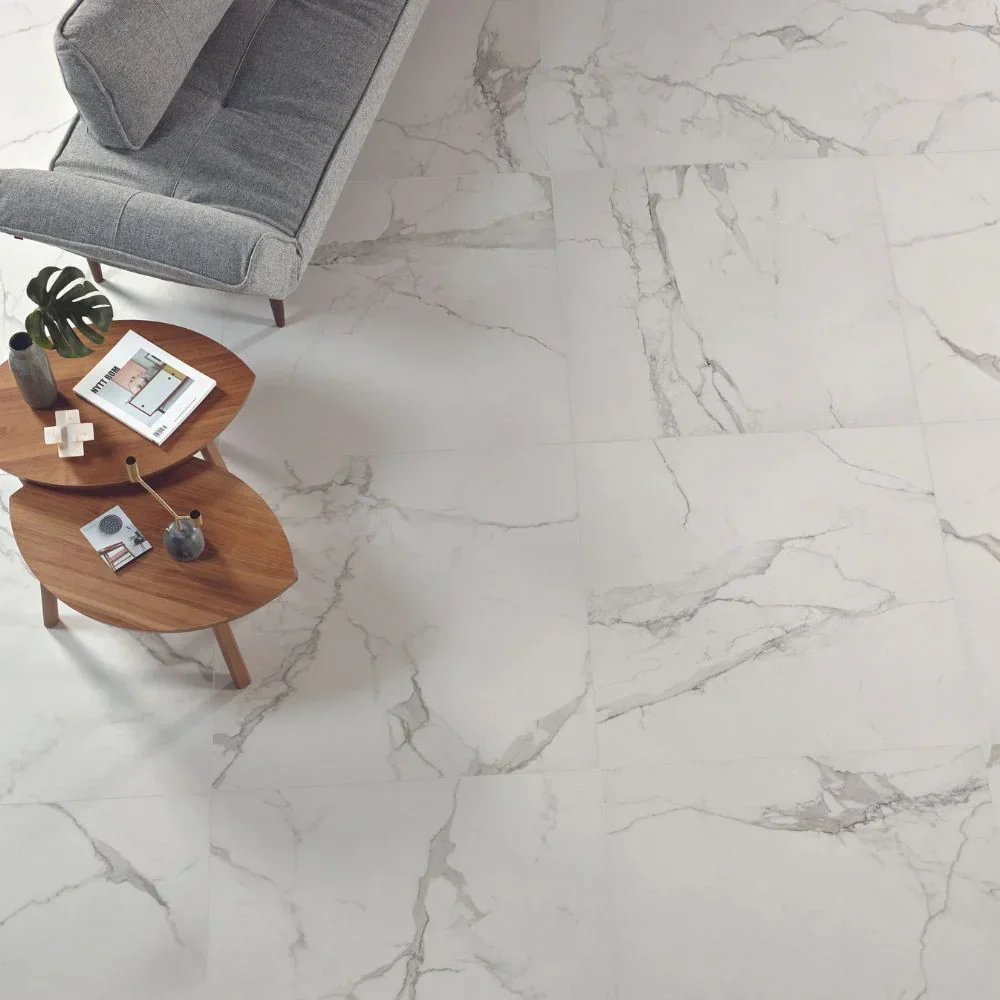 Linolete Marble Porcelain Tile - Image 2