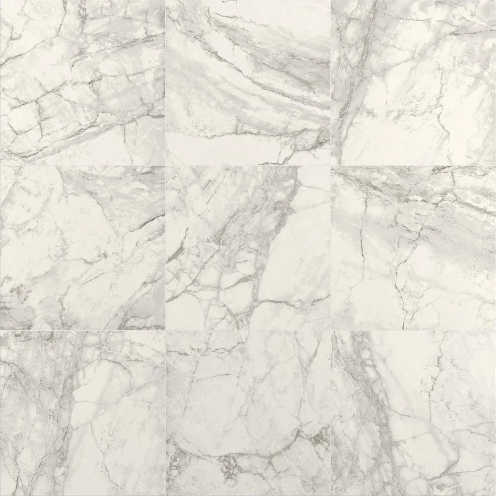 Luna White Porcelain Tile 75 x 75cm - Image 3
