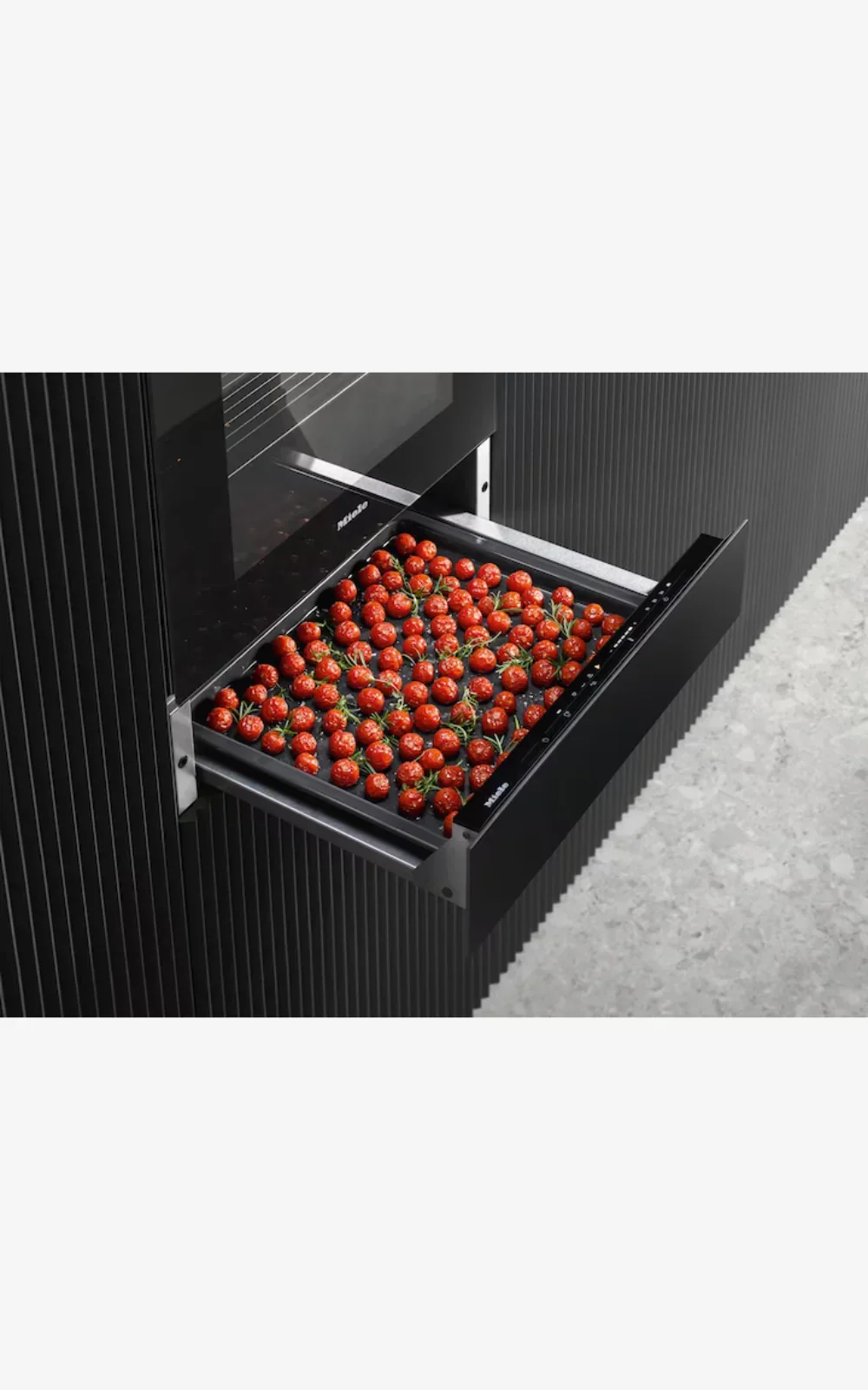 Miele Handleless Gourmet Warming Drawer | Obsidian Black ESW7010 - Image 3