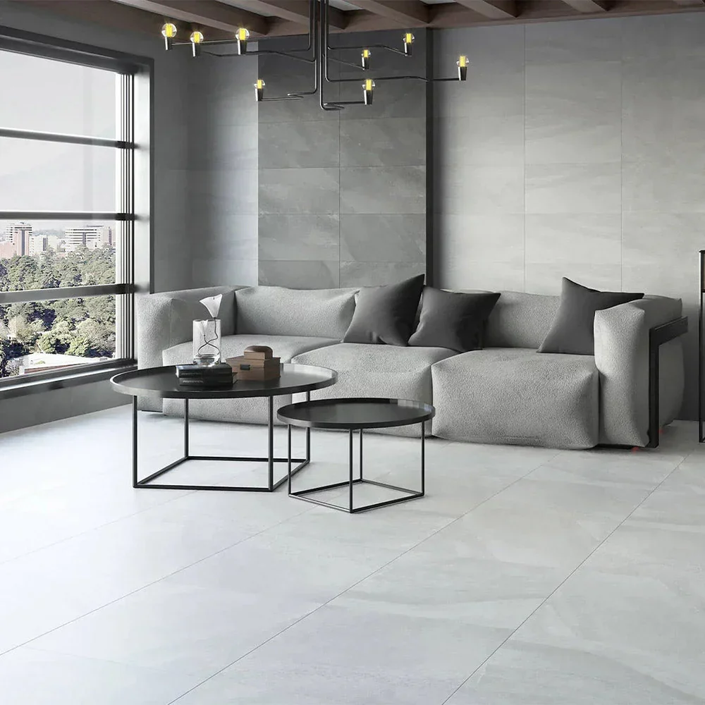 Muiz Grey Porcelain Tile 60 x 60cm