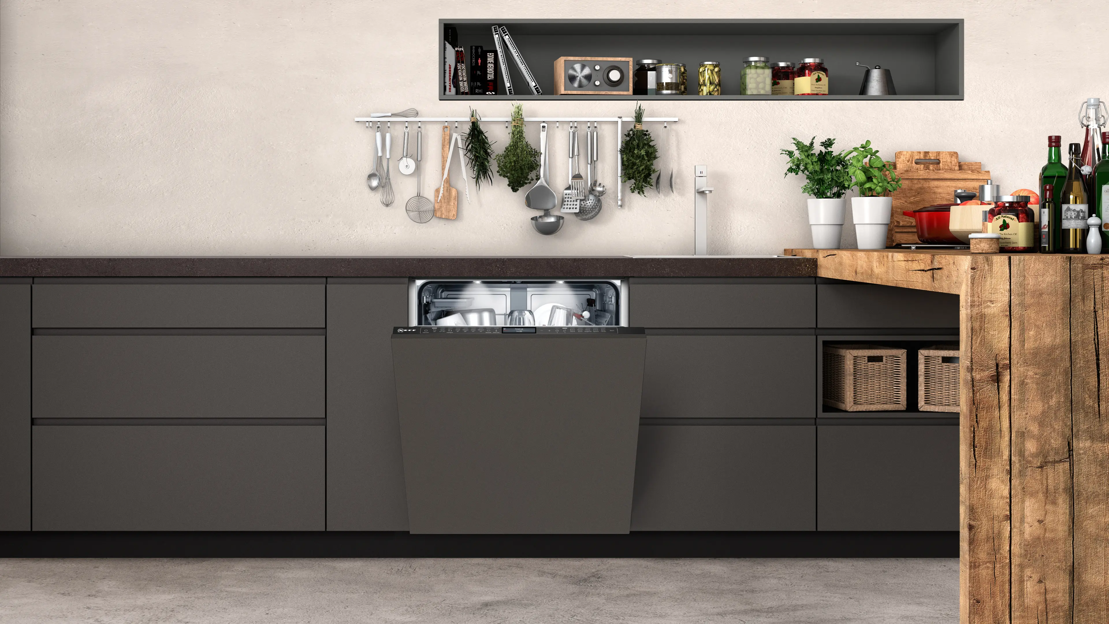 NEFF N 90 Fully-integrated dishwasher 60 cm Variable hinge - S199YB801E - Image 2