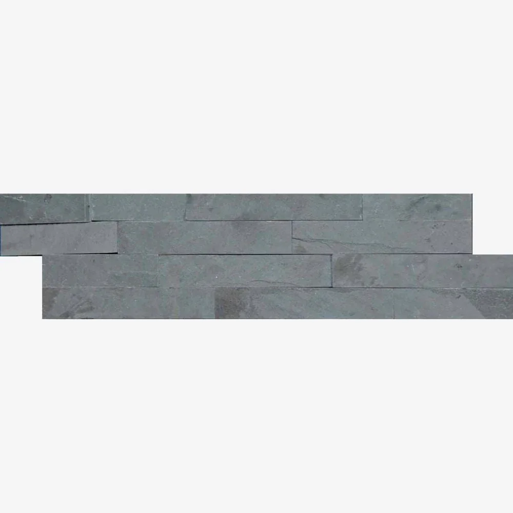 Quazite Anthracite Split-Faced Porcelain Tile 15 x 55cm - Image 2