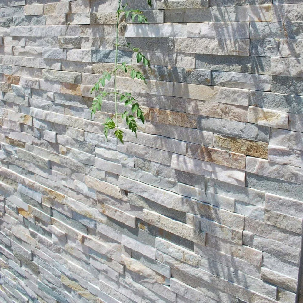 Quazite Beige Split-Faced Porcelain Tile 15 x 55cm