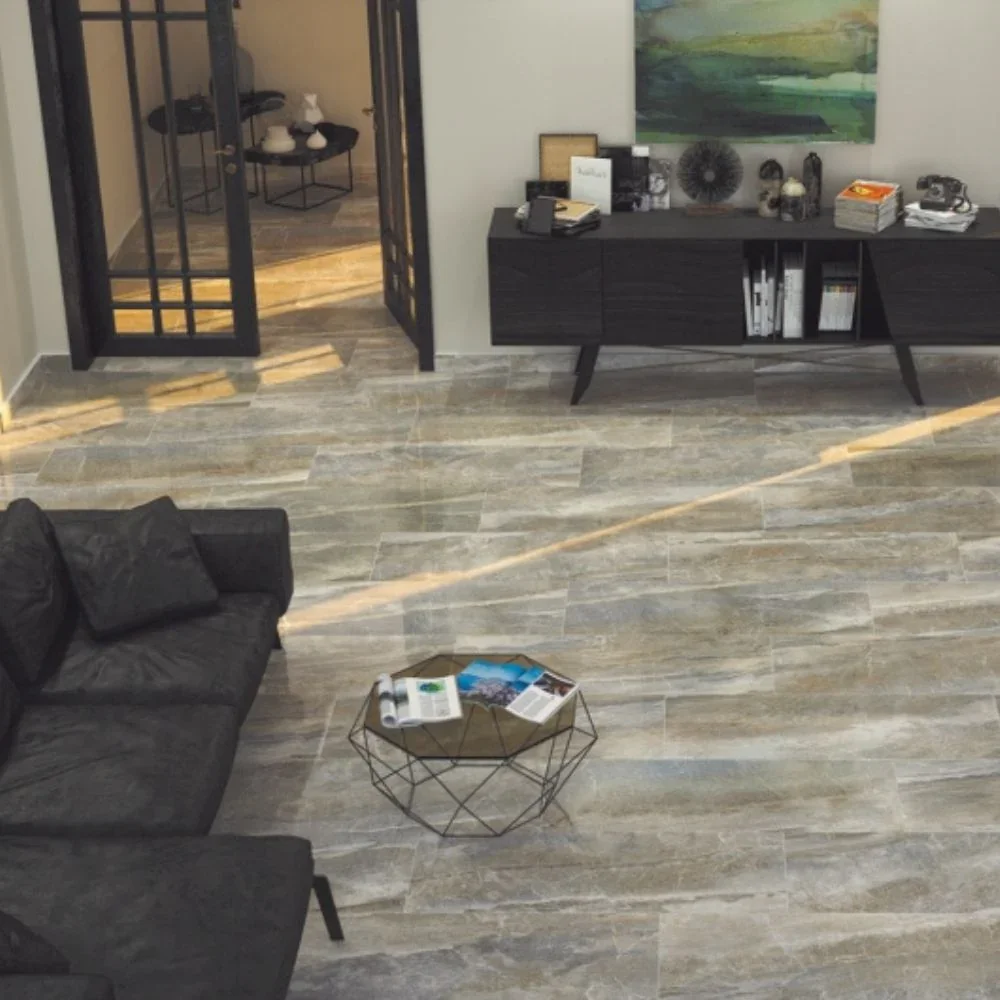 Qurfue Grey Porcelain Tile 75 x 75cm