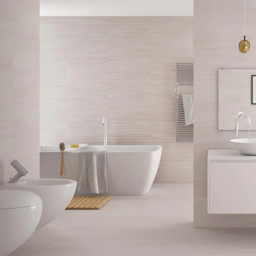 Revolution RLV Perla Concrete Effect Porcelain Tile 30.3 x 61.3cm