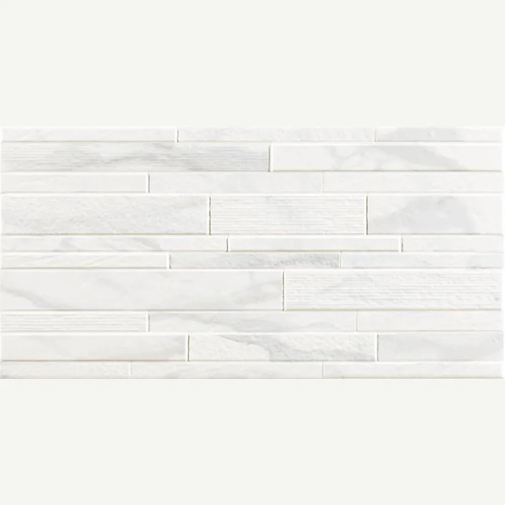 Riviera RLV Marble Mosaic Effect Porcelain Tile 30.3 x 61.3cm - Image 2