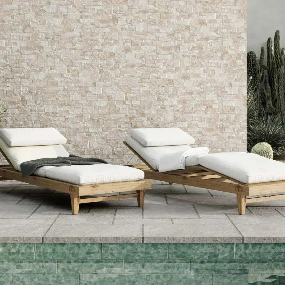 Rock Hill Beige Porcelain Tile 31 x 56cm
