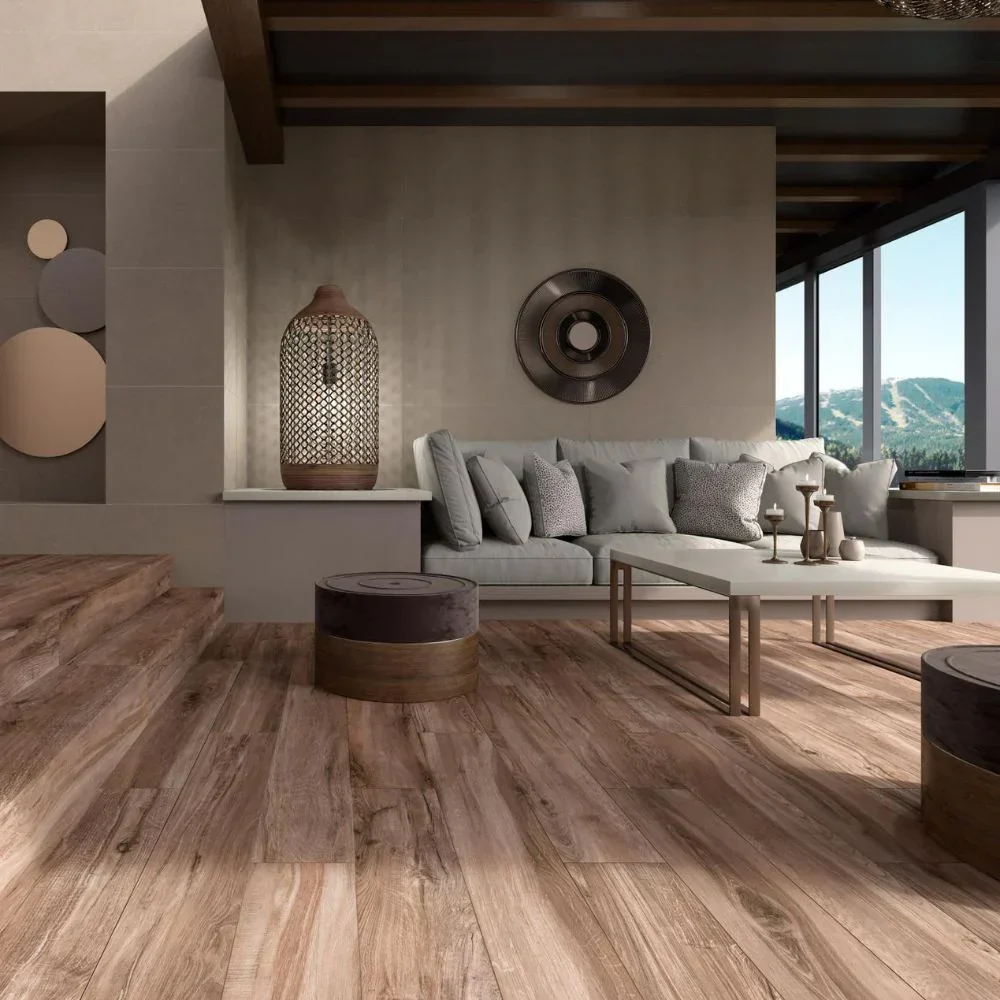 Roveria Brown Porcelain Tile 15 x 90cm - Image 2