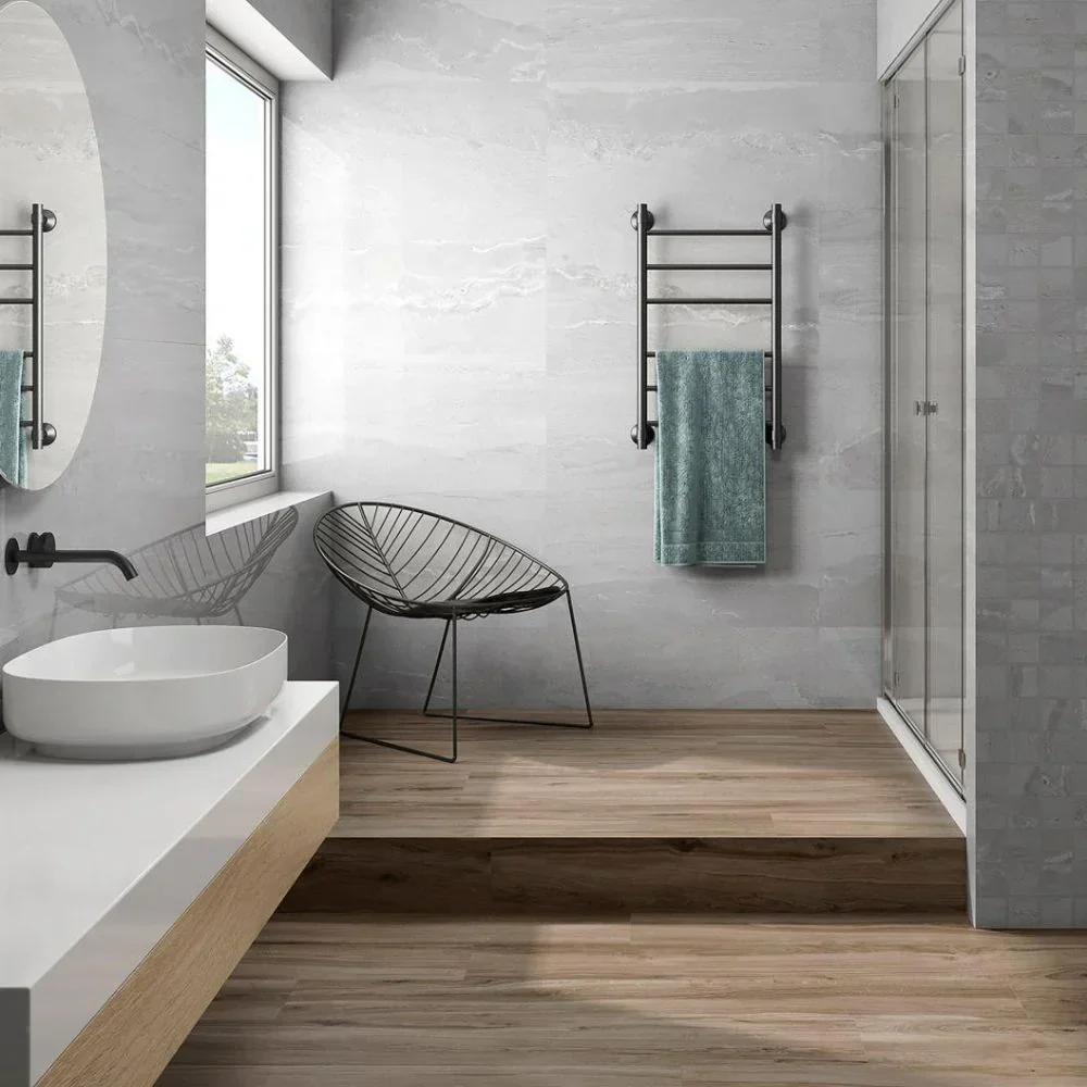 Roveria Brown Porcelain Tile 15 x 90cm - Image 3