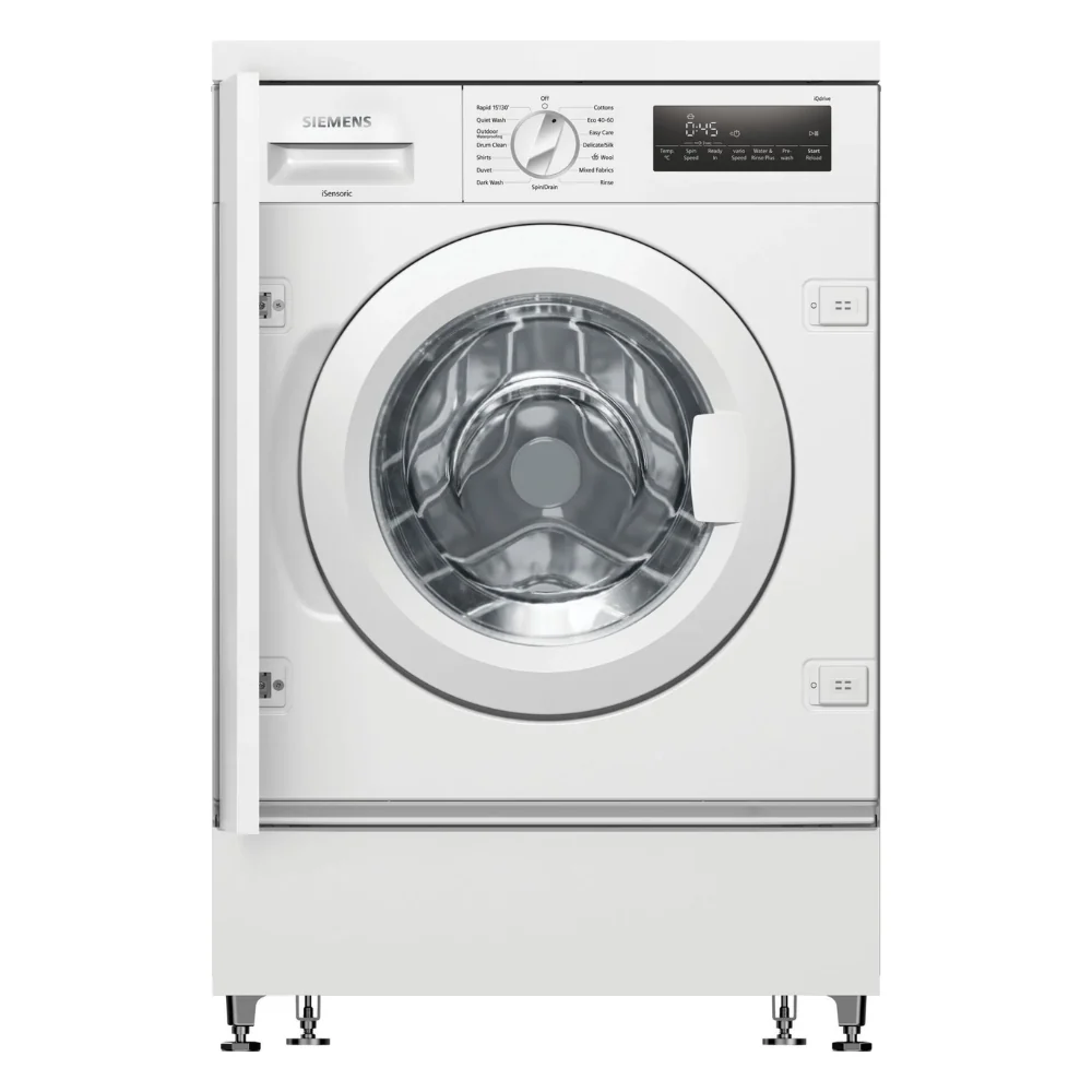 SIEMENS iQ700 Built-in washing machine 8 kg max. 1400 rpm
