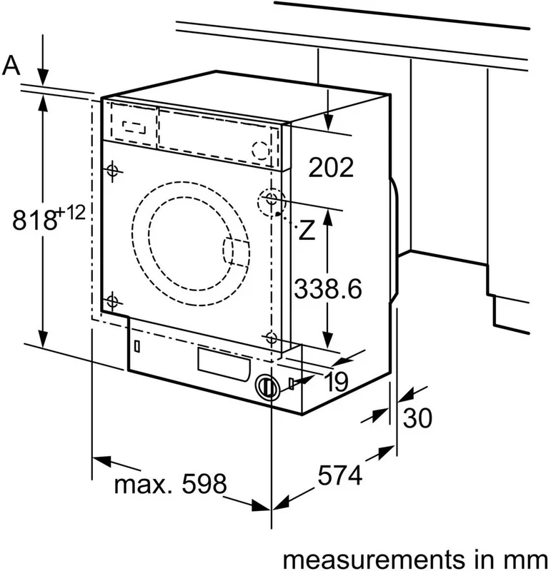 Siemens Iq700 WI14W502GB 8kg Washing Machine with 1400 rpm - Fully Integrated - Image 3