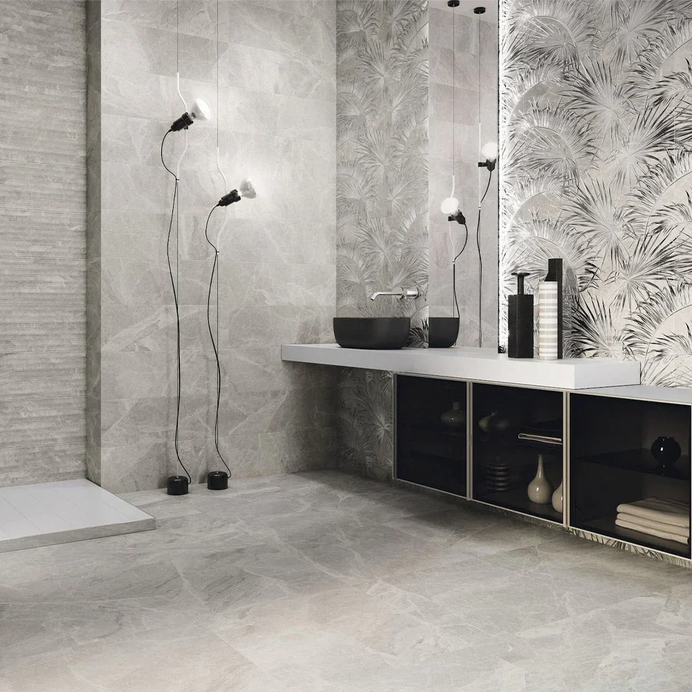 Silver Marble Wall Tile - Image 2