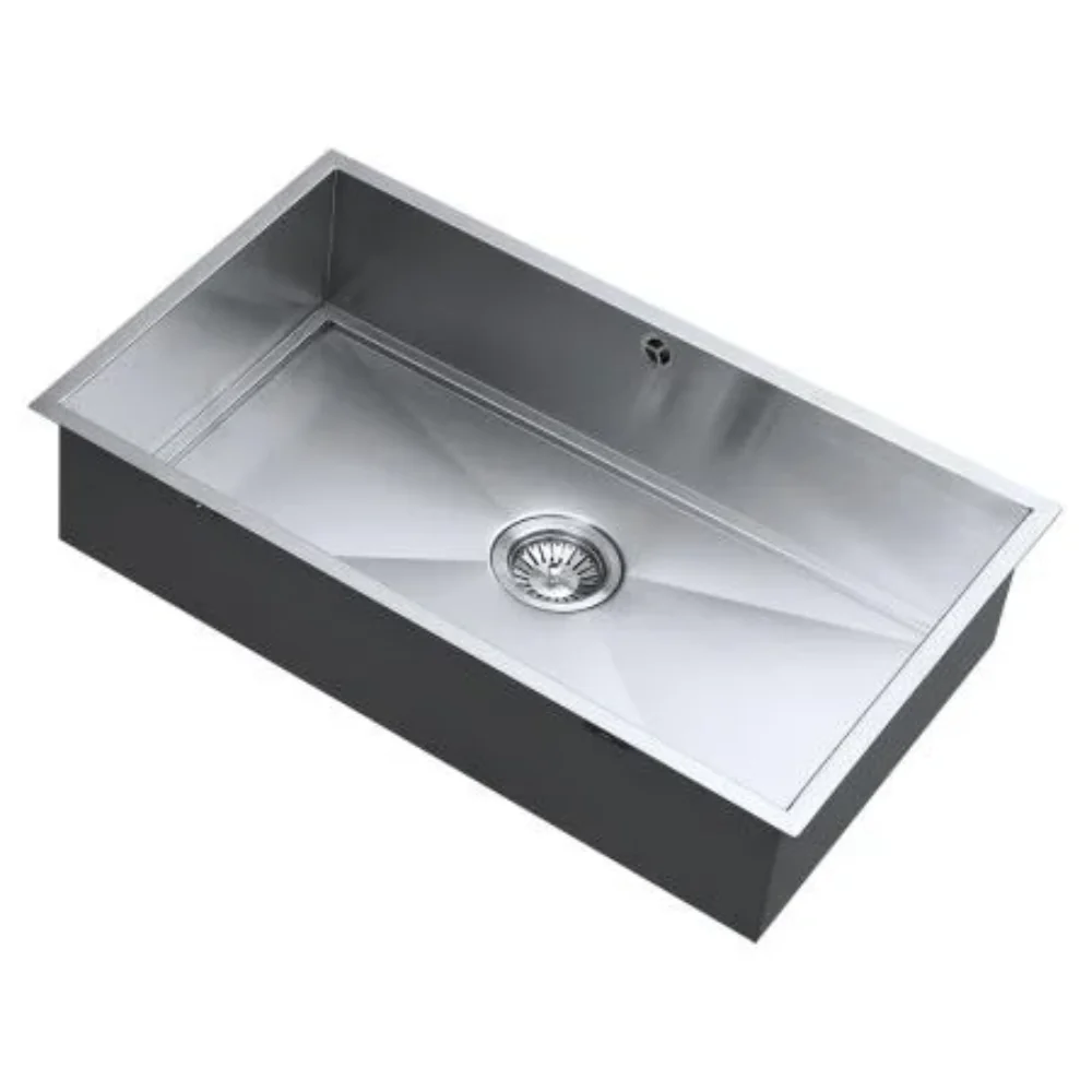 The 1810 Company Axixuno 700U 1.0 Bowl Undermount Kitchen Sink - Stainless Steel