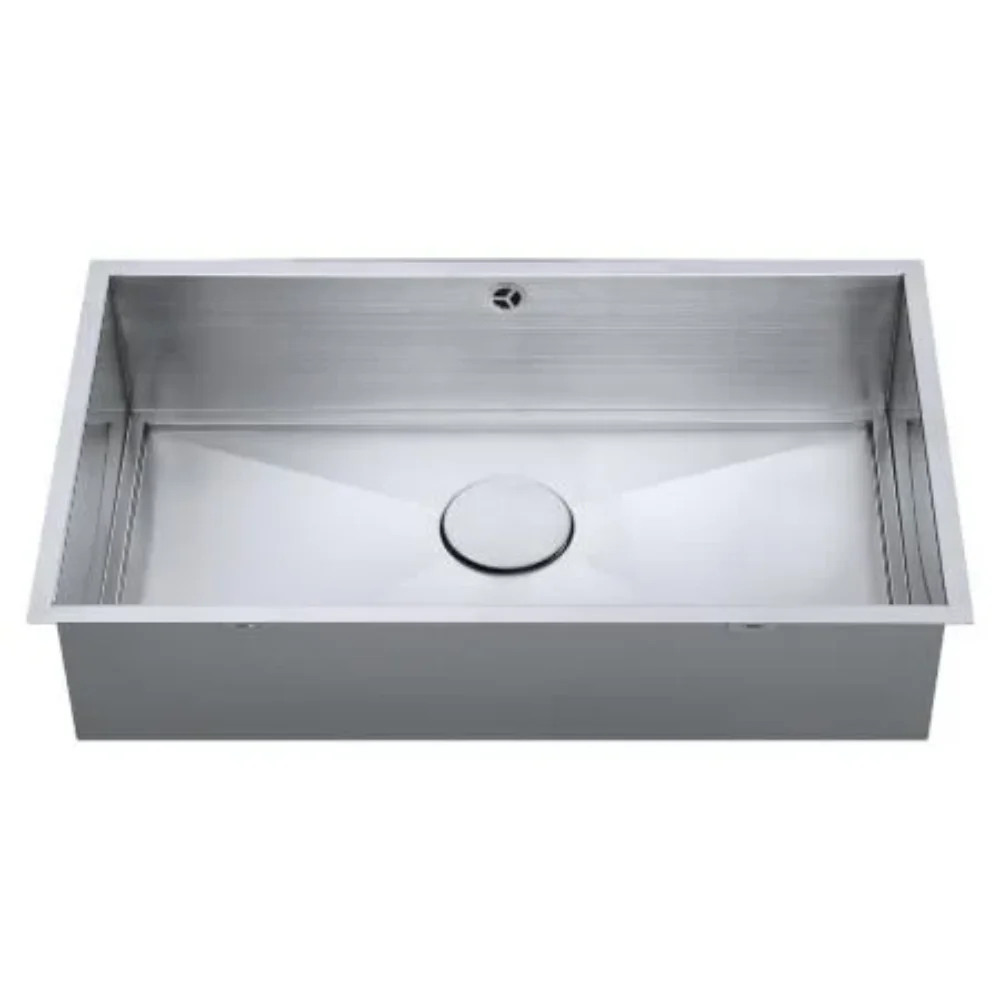 The 1810 Company Axixuno 700U 1.0 Bowl Undermount Kitchen Sink - Stainless Steel - Image 2