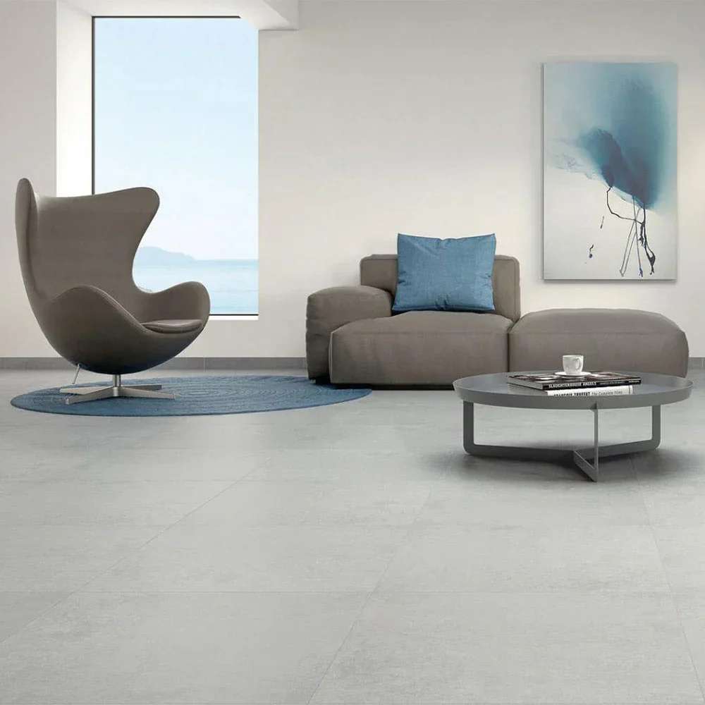 Triumph Riga Grey Porcelain Tile 60 x 60cm