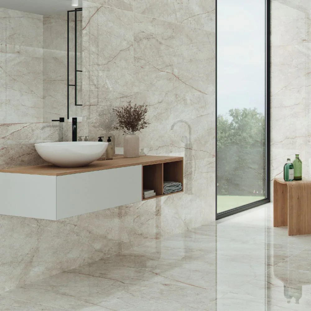 Tropical White Porcelain Tile 60 x 120cm - Image 2