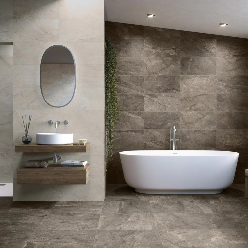 Wembley Moka Porcelain Tile 30 x 60cm