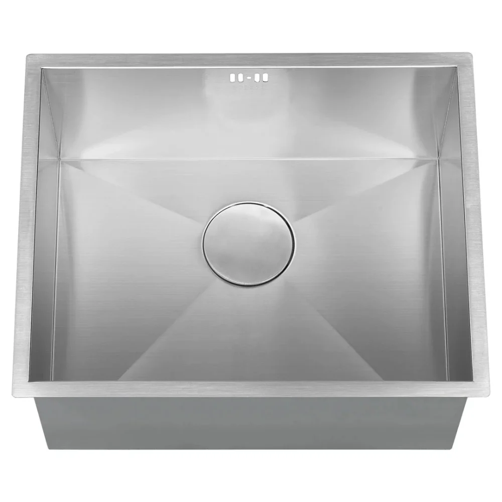 ZENUNO 500U Deep Stainless Steel Handmade Sink - Image 2