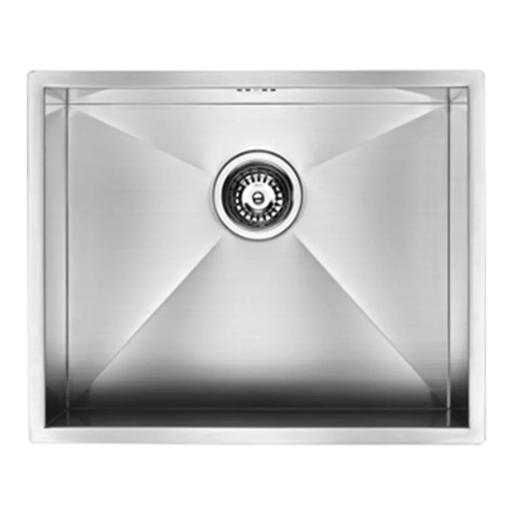 ZENUNO 500U Deep Stainless Steel Handmade Sink - Image 3